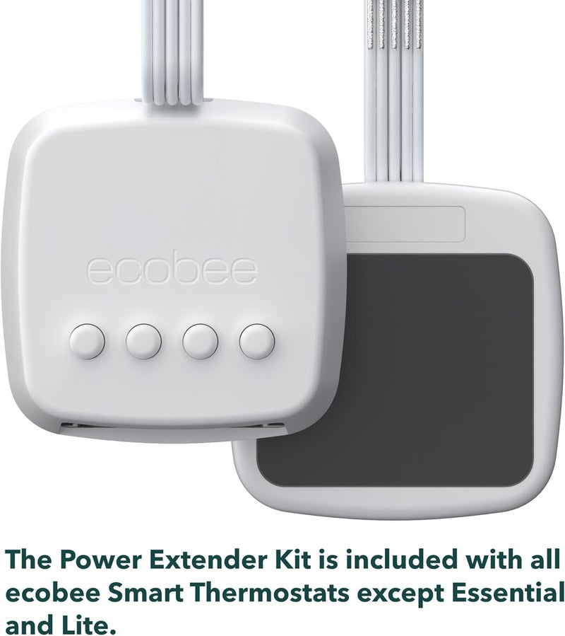 Ecobee Power Extender Kit C-Wire Adapter - for Smart Thermostat Essential - Programmable WiFi Thermostat Accessory - Image 2